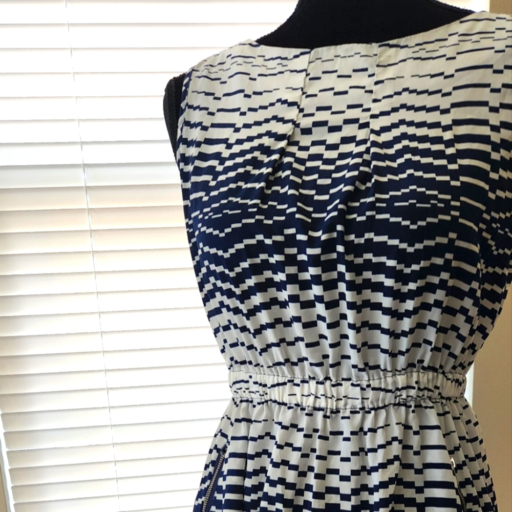 Striped Dress with Pockets
